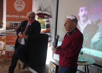 Tadeusz Osipowicz z Kabaretu TEY goscił w naszej bibliotece :: = usuń wszystkie Wybierz pliki