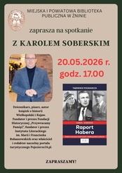 Spotkanie autorskie z Karolem Soberskim