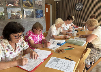 26 czerwca spotkaliśmy się na zajęciach z cyklu „Główka pracuje”, by w miłej atmosferze potrenować nasz mózg.