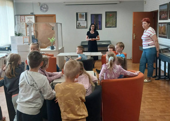 Lekcja biblioteczna z Misiami