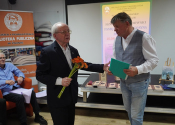  Spotkanie promujące biografię prof. Ignacego Lewandowskiego