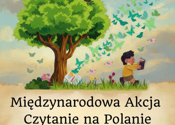 Czytanie na Polanie - akcja czytelnicza