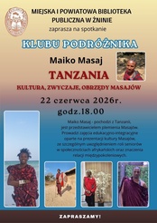 Spotkanie Klubu Podróżnika - Tanzania z Maiko Masajem
