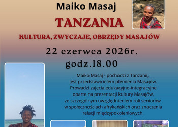 Spotkanie Klubu Podróżnika - Tanzania z Maiko Masajem :: = usuń wszystkie Wybierz pliki