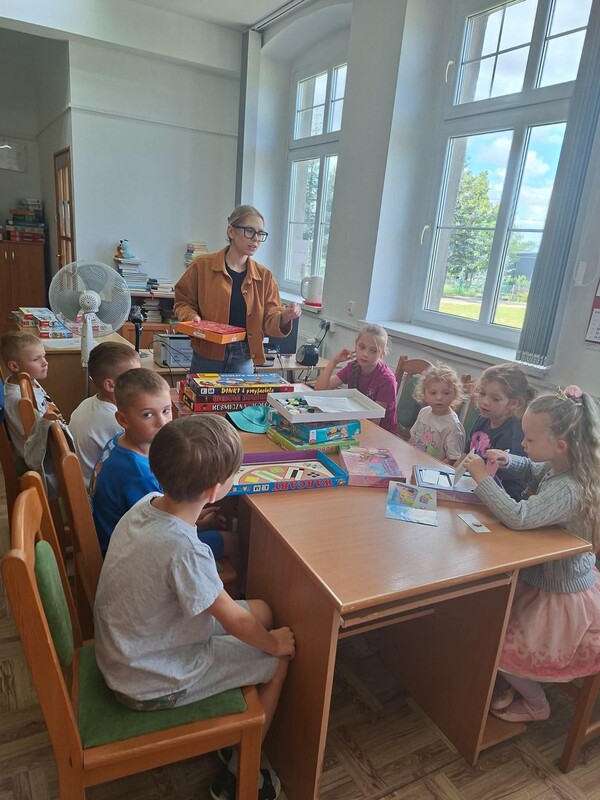  Pierwsze zajęcia w filii w Gorzycach ramach akcji „Piątki spędzam w bibliotece” za nami! 