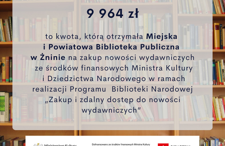 Nasz księgozbiór się powiększy!