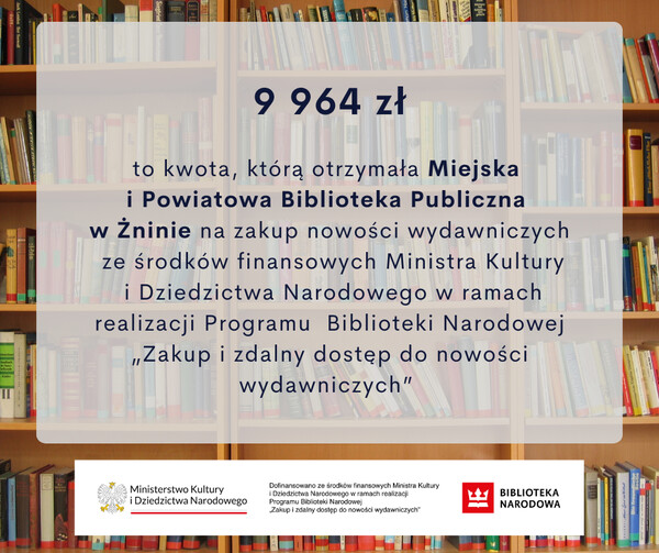 Nasz księgozbiór się powiększy!