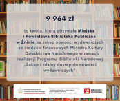 Nasz księgozbiór się powiększy!