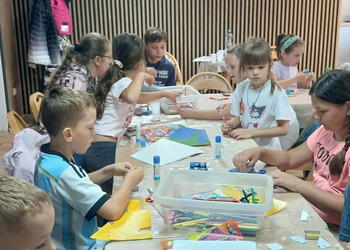 Za nami kolejne zajęcia wakacyjne z cyklu „Literackie podróże na baśniowej chmurze”.  
