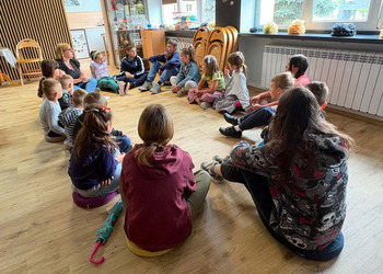 Za nami kolejne zajęcia wakacyjne z cyklu „Literackie podróże na baśniowej chmurze”.  