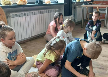Za nami kolejne zajęcia wakacyjne z cyklu „Literackie podróże na baśniowej chmurze”.  