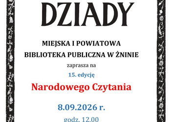 Narodowe Czytanie 2026