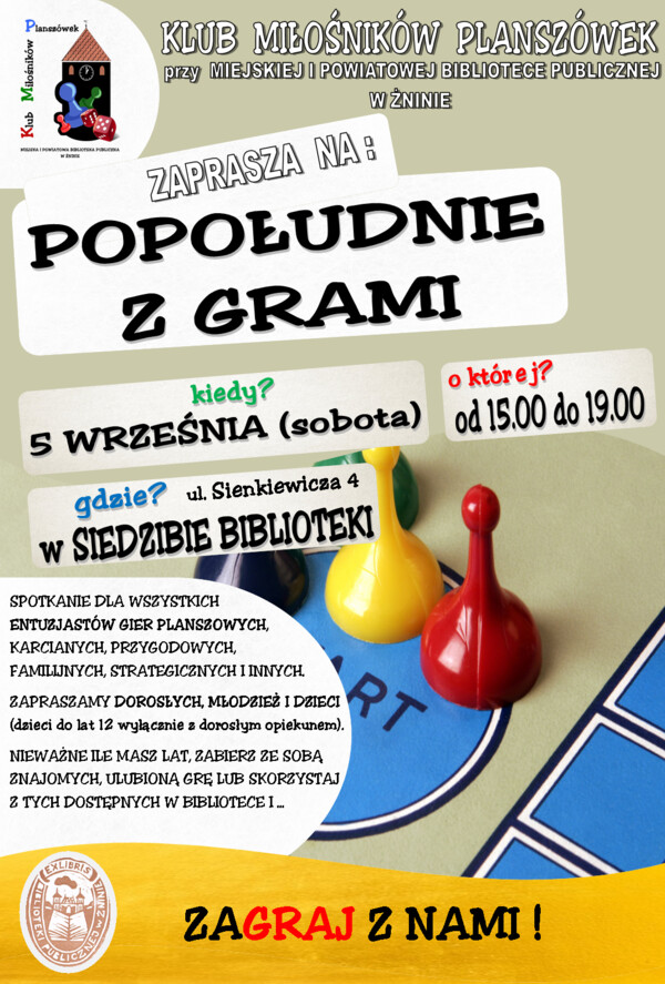 Popołudnie z planszówkami