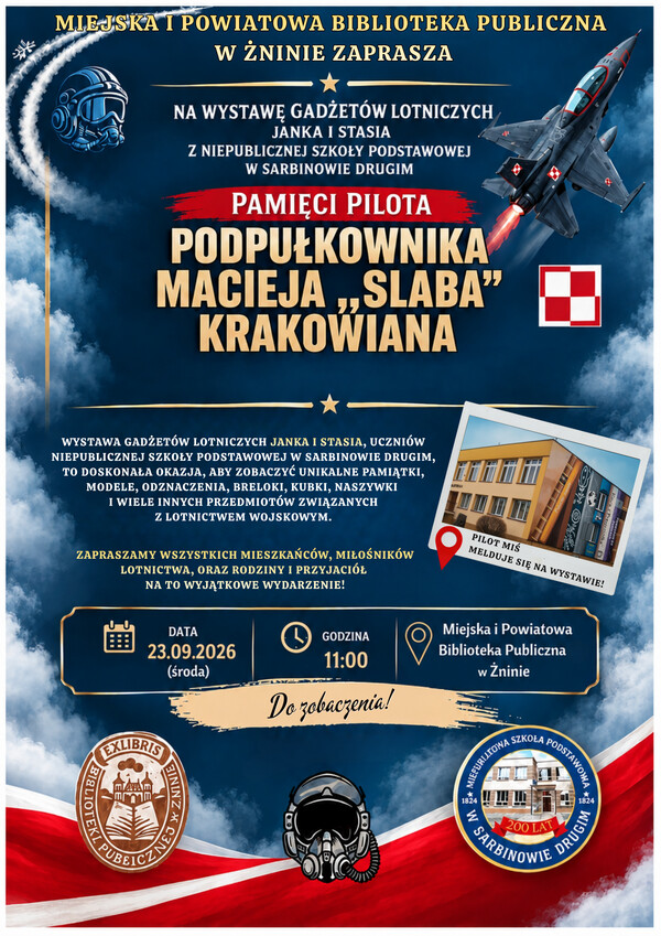 Wystawa gadżetów lotniczych