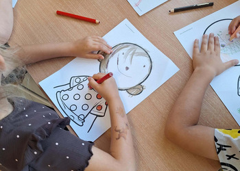 Dzień kropki z przedszkolakami