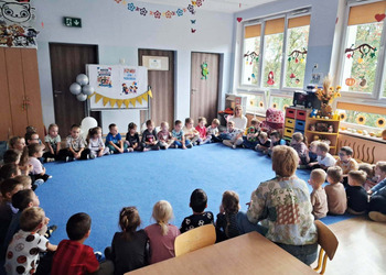 21 września odwiedziliśmy Przedszkole nr 1 im. Marii Konopnickiej w Żninie.