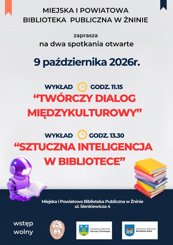 Zapraszamy na dwa spotkania otwarte