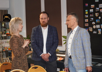Spotkanie ze Sławomirem Majnertem i dr. Adamem Węsierskim